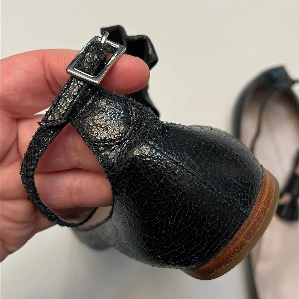 MARC BY MARC JACOBS BALLERINAS WITH BOW BLACK PATENT LEATHER SIZE 40=10 - Picture 14 of 14